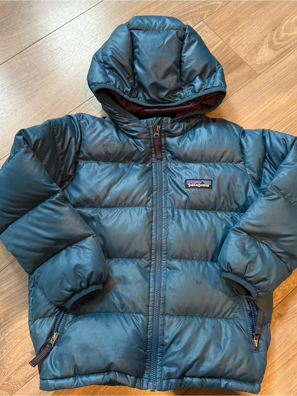 Patagonia Hi-Loft Down Sweater Hoodie - Toddler